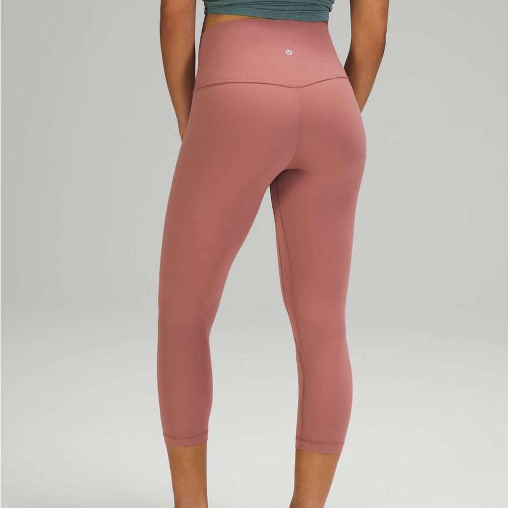 Lululemon align crop 21” spiced chai